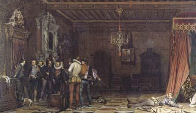 Jean Auguste Dominique Ingres The Murder of the Duke of Guise (mk05) Spain oil painting art
